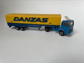 model Renault vrachtwagencombinatie Danzas Majorette 1/87 beschikbaar voor biedingen