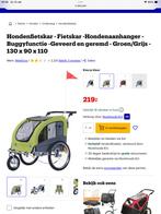 Honden fiets en wandel kar, Dieren en Toebehoren, Ophalen of Verzenden, Zo goed als nieuw
