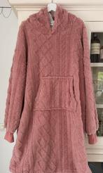 Heerlijk warm Roze Fleece huispak maat L/XL zgan, Ophalen of Verzenden, Zo goed als nieuw, Maat 46/48 (XL) of groter, Roze