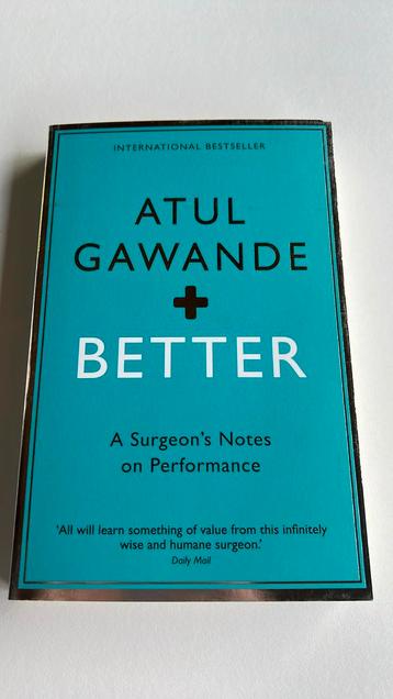 Better door Atul Gawande beschikbaar voor biedingen