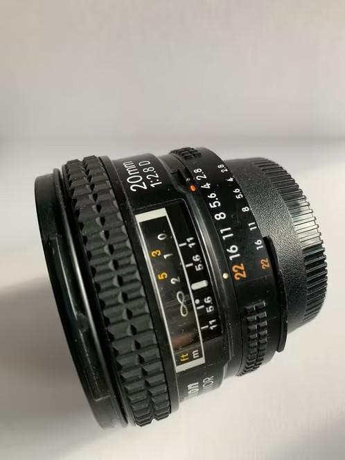 Nikon AF Nikkor 20mm f/2.8 D groothoeklens, Audio, Tv en Foto, Fotografie | Lenzen en Objectieven, Gebruikt, Groothoeklens, Zoom
