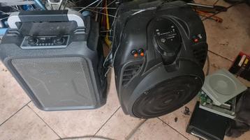 Speaker set - OK. en onbekend merk draagbare boomboxen beschikbaar voor biedingen