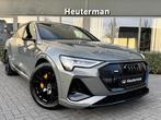 Audi e-tron Sportback 55 Quattro S Line Black Edition/ B&O/, Automaat, Zwart, Leder en Stof, Vierwielaandrijving