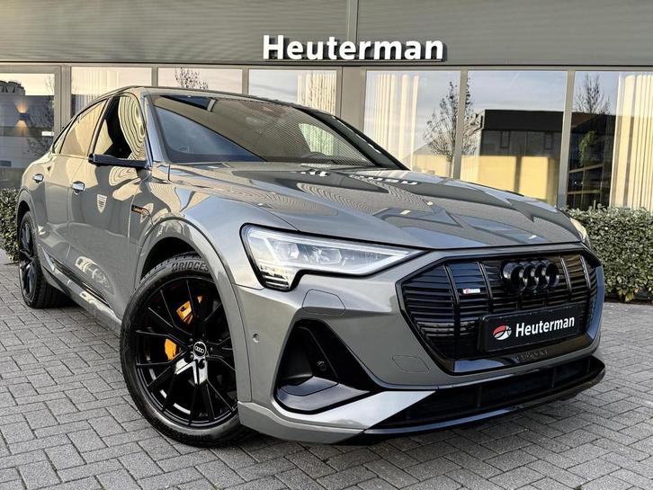 Audi e-tron Sportback 55 Quattro S Line Black Edition/ B&O/, Auto's, Audi, Bedrijf, Te koop, e-tron, 360° camera, 4x4, ABS, Achteruitrijcamera