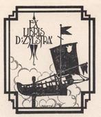 2107 Ex Libris Nederland : Johan Briedé, 1927, Verzenden