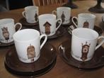 Kop en schotels Klokkenservies, Antiek en Kunst, Antiek | Servies los, Ophalen of Verzenden