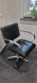 Pompstoel pompstoelen kappersstoel, Huis en Inrichting, Stoelen, Ophalen of Verzenden, Zwart, Eén