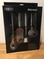Boretti Attrezzi 4 italiaanse keukenhulpjes, Huis en Inrichting, Keuken | Keukenbenodigdheden, Ophalen of Verzenden, Nieuw