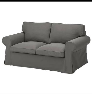 IKEA Ektorp bankhoes 2-zits Hakebo donkergrijs - afbeelding 1