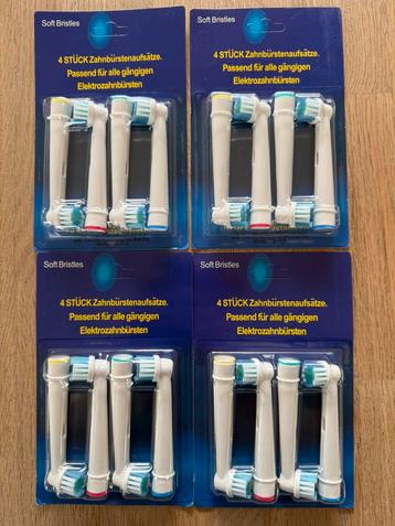 16 opzet borstels voor Oral-B elektrische tandenborstel beschikbaar voor biedingen