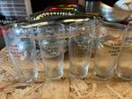 11 verschillende jaren heineken dubbeldruk fluitjes Smilde, Ophalen, Nieuw, Glas of Glazen, Heineken