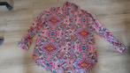 Leuke vrolijk gekleurde  blouse van Unika paris, Unica Paris, Ophalen of Verzenden, Zo goed als nieuw, Maat 42/44 (L)