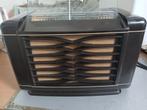 Ouderwetse radio merk Philip van bakeliet, Audio, Tv en Foto, Radio's, Ophalen, Zo goed als nieuw