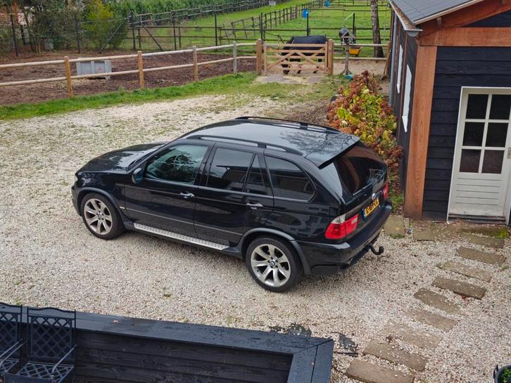 ✅BMW X5 4.8 I AUT 2004 Zwart✅, Auto's, BMW, Particulier, X5, Benzine, G, SUV of Terreinwagen, Automaat, Geïmporteerd, Zwart, Vierwielaandrijving
