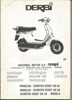 Derbi DS50 onderdelen boek scooter (7040z), Fietsen en Brommers, Handleidingen en Instructieboekjes, Ophalen of Verzenden, Zo goed als nieuw