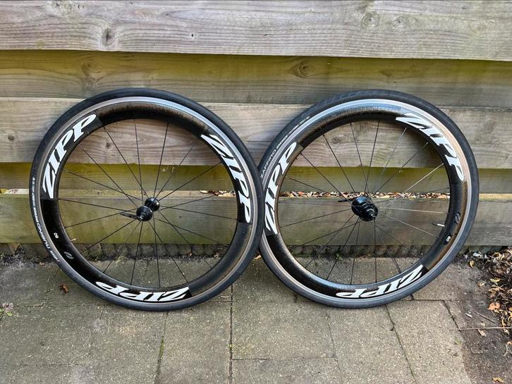 Zipp 60 carbon clincher wielset, Fietsen en Brommers, Fietsonderdelen, Gebruikt, Racefiets, Wiel, Ophalen of Verzenden