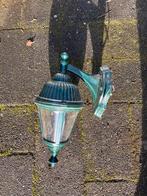 Gratis Donkergroene Buitenlamp - Wandlamp, Tuin en Terras, Buitenverlichting, Ophalen, Gebruikt, Minder dan 50 watt, Wandlamp