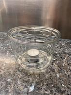 Randwyck Ceylon glazen theestoof/theepotverwarmer, Ophalen of Verzenden, Zo goed als nieuw