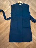 Zara Wollen Cape/Poncho - Marine Blauw, Kleding | Dames, Blauw, Zara, Maat 42/44 (L), Ophalen of Verzenden