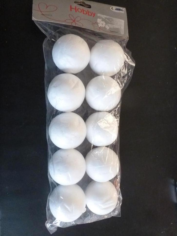 Piepschuim ballen voor hobby, Hobby en Vrije tijd, Overige Hobby en Vrije tijd, Nieuw, Verzenden