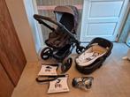 Mutsy Nio Zwart kinderwagen, wieg, buggy, Maxi-Cosi adapters, Ophalen, Gebruikt, Combiwagen, Mutsy
