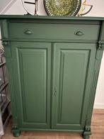 Grenen kast, Ophalen