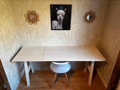 Bureau 180x60cm incl. Bureaustoel, Huis en Inrichting, Bureaus, Zo goed als nieuw, Ophalen