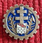 Franse 20ste Trein Squadron embleem., Verzamelen, Ophalen of Verzenden, Overige gebieden, Embleem of Badge