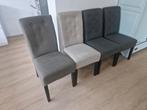 4 eetkamerstoelen, Ophalen, Gebruikt, Overige kleuren, Vier