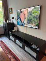 TV Meubel zwart, Ophalen, Zo goed als nieuw, 25 tot 50 cm, Minder dan 100 cm