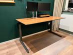 Ahrend verstelbaar bureau 160x80cm, Huis en Inrichting, Bureaus, Ophalen, In hoogte verstelbaar, Gebruikt, Bureau