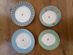 Pip Studio Floral Borden Set met Gouden Rand, Huis en Inrichting, Keuken | Servies, Gebruikt, Ophalen of Verzenden, Bord(en), Overige stijlen