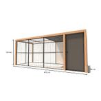 Voliere aluminium Noor | model 1, Ophalen of Verzenden, Nieuw, Aluminium, Volière