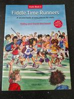 Fiddle Time Runners - Viool Lesboek 2 + CD, Ophalen of Verzenden, Zo goed als nieuw, Les of Cursus