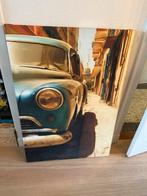 Cubaanse auto schilderij, Schilderij, Gebruikt, 50 tot 75 cm, Ophalen
