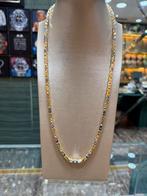 18Kt Goud - 73 Gr - KONING BICOLOR - KETTING, Ophalen, Nieuw, Goud