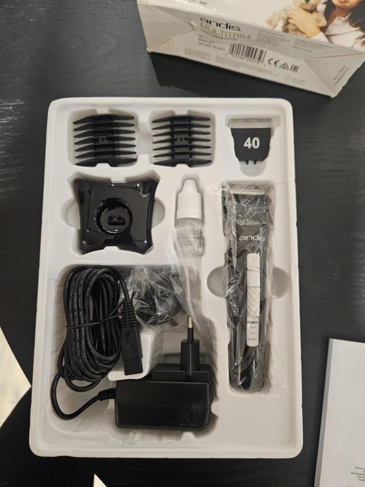 Trimmer - Andis CLT Multitrim (accu en snoer) - NIEUW!, Dieren en Toebehoren, Honden-accessoires, Nieuw, Ophalen of Verzenden