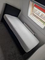 Mooi 1 persoons boxspring  met hoofdbord, Ophalen, Zo goed als nieuw, Eenpersoons, 90 cm