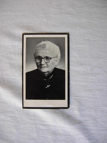 Bidprentje Maria Hooijen Tilburg 1883-1955 met foto beschikbaar voor biedingen