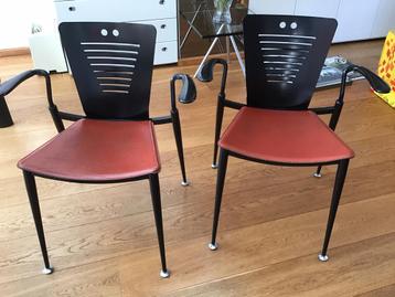 Design eetkamerstoelen 4 stuks beschikbaar voor biedingen