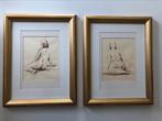 J. Strik’s aquarels, Antiek en Kunst, Kunst | Etsen en Gravures, Ophalen of Verzenden