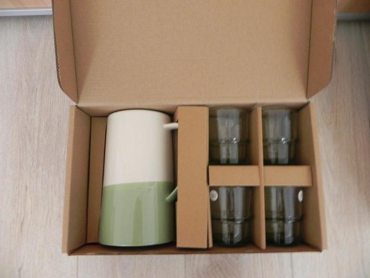 Karaf met Glazen 2x., Huis en Inrichting, Overige Huis en Inrichting, Nieuw, Ophalen of Verzenden