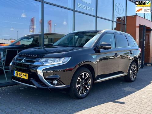 Mitsubishi Outlander 2.0 PHEV|360cam|Leer|Stoelverw|Navi|LED, Auto's, Mitsubishi, Bedrijf, Te koop, Outlander, 360° camera, 4x4