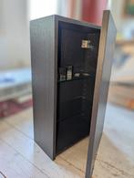 IKEA LILLÅNGEN badkamer wandkast – donkerbruin – 64 cm hoog, Ophalen, Minder dan 50 cm, Minder dan 25 cm, Minder dan 100 cm