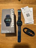 Garmin Vivoactive 5, Sieraden, Tassen en Uiterlijk, Smartwatches, Ophalen, Blauw, Garmin, Slaap
