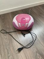 Lenco SCD-37USB pink : Roze Radio CD-speler USB, Audio, Tv en Foto, Radio's, Ophalen of Verzenden, Gebruikt, Radio, Met cd-speler