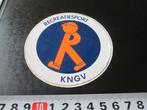 sticker FRecreatiesport KNGV, Ophalen, Zo goed als nieuw