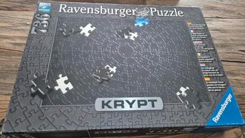 Ravensburger Puzzel zwart Krypt beschikbaar voor biedingen