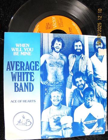 1979 👉🎼 Average White Band – When Will You Be Mine beschikbaar voor biedingen