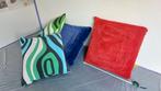 vierkante, grote kussens, Huis en Inrichting, Woonaccessoires | Kussens, Ophalen, Gebruikt, Overige kleuren, Vierkant